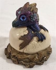 Vintage Windstone Editions Baby Dragon Hatchling https://ctbids.com/#!/description/share/90564