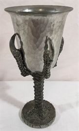 Dragon Claw Pewter Goblet by Fellowship Foundry https://ctbids.com/#!/description/share/90599