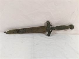 Antique Lion Dagger Spain https://ctbids.com/#!/description/share/90606