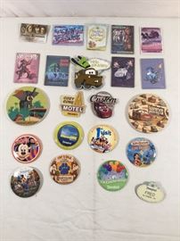 Disney Pins, Magnets, & Coasters 22 Pc https://ctbids.com/#!/description/share/90634