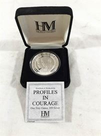 Silver Profiles in Courage Coin NIB https://ctbids.com/#!/description/share/90649