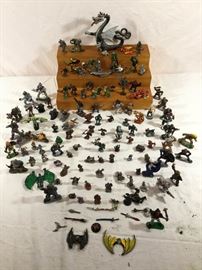 Vintage, Pewter Dungeons & Dragons, Shadow Run and Fantasy Figurines (130 Pcs) https://ctbids.com/#!/description/share/90659