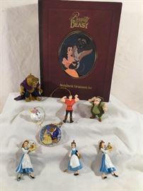 Beauty and the Beast Storybook Ornaments and Ornament Set https://ctbids.com/#!/description/share/90658