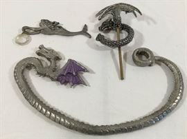 Unusual Fantasy Pewter Collection (3Pcs) https://ctbids.com/#!/description/share/90685