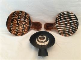 Edmund Ronaky & Sum Pottery Serving Vessels 3 Pc https://ctbids.com/#!/description/share/90730