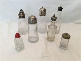 Vintage & Antique Glass Shakers 7 Pc https://ctbids.com/#!/description/share/90733