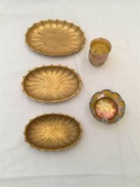 Tiffany Antique Trays Holder & Cellar 5 Pc https://ctbids.com/#!/description/share/90737