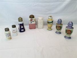 Vintage Porcelain Shakers 8 Pc https://ctbids.com/#!/description/share/90734