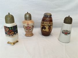 Vintage Porcelain Shakers 4 Pc https://ctbids.com/#!/description/share/90735