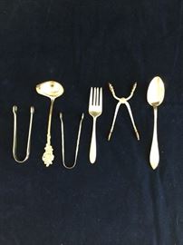 6 Pieces Sterling Silver Utinsels Including Georg Jensen, Reed & Barton https://ctbids.com/#!/description/share/93898