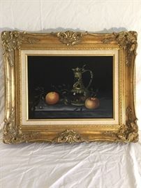 Original Still Oil Painting by Henry Ramirez https://ctbids.com/#!/description/share/94912