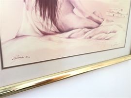 Dan Rivera Signed Print Wrap Beauty Native American	