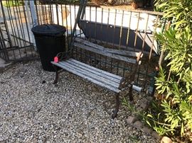 Rustic Outdoor Bench	