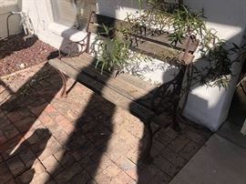 Rustic Outdoor Bench	
