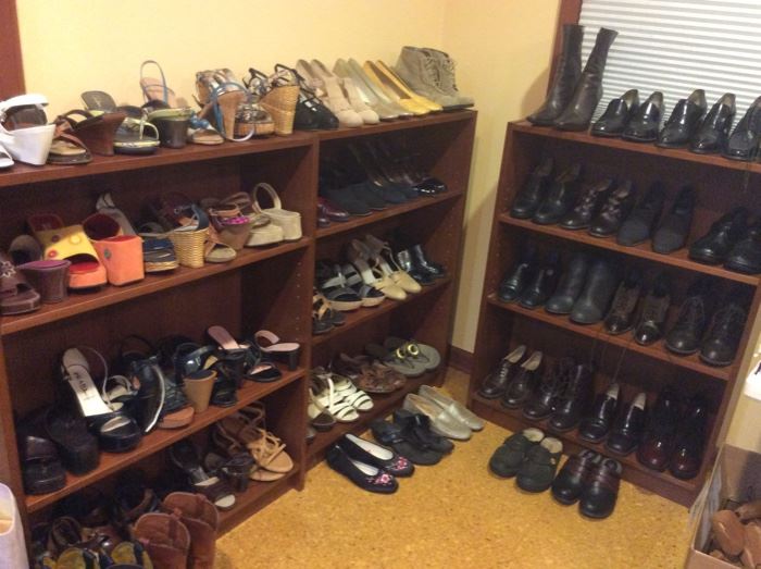 Assorted shoes, some designer footwear (approx. size 9, 9.5)