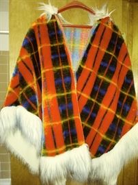 vintage poncho