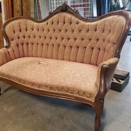 Small Pink Settee