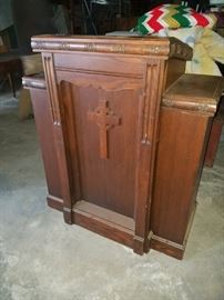 Wooden Pulpit 