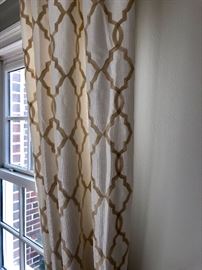 Window Treatments are for sale and they are all lovely!