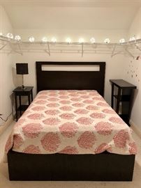 This is a double bed - with storage beneath...