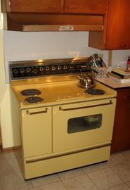 Retro stove, oven,  range Whirlpool electric