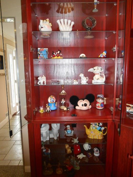 Variety of Disney collectibles
