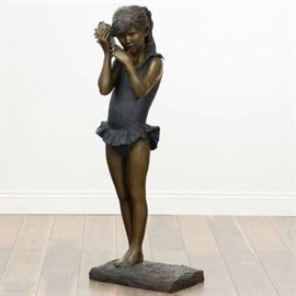 W. Stanley Proctor Bronze Sculpture "The Shell" ARTIST PROOF!