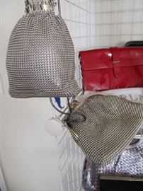 Cute metal mesh evening bags