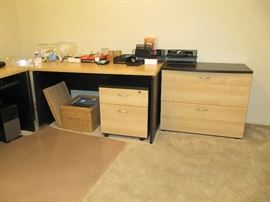 Office furniture - desk, file cabinets more!
