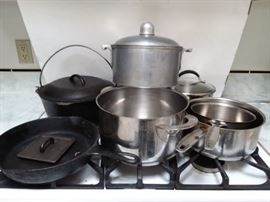 BK01 Dansk, Aluminum Pot and Master Series Cookware,  More