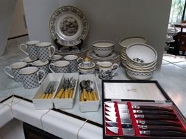 BK04 Sheffield Knives Set, Villeroy  Boch Dinnerware Set, and More