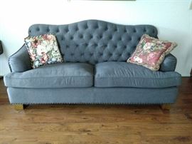BLR13 Tufted Button Upholstered Sofa