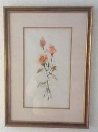 BMB01 Original Watercolor Signed by the Artist Romoser