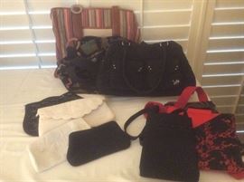 BMB09 Beaded Clutches, Vera Bradley Purse, and More