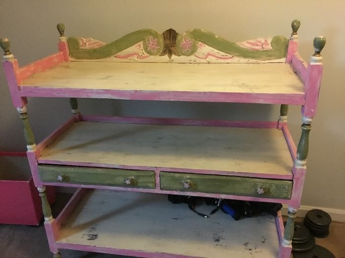 Shabby chic baby furniture $300