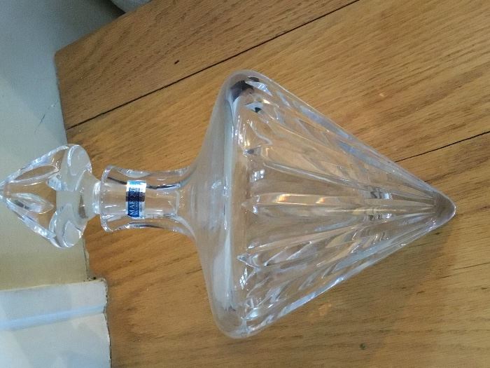 New unused Marquis WATERFORD CRYSTAL DECANTER $200