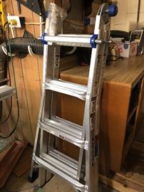 Werner 300lb 17' Multi Ladder