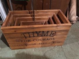 Scarborough Seed Co Nesting Boxes