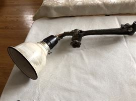 OC White Articulating Industrial Light