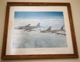 Airplane refueling print