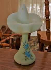 Signed Fenton vase