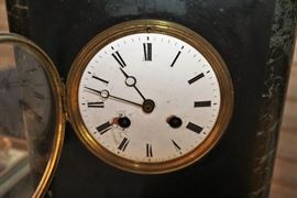 Stone clock with a Japy Frere movement