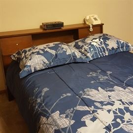 Mid-century queen bed
