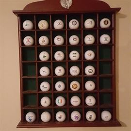 Two 42-ball Golfball displays and a 25-ball display