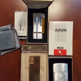 Several vintage Lighters