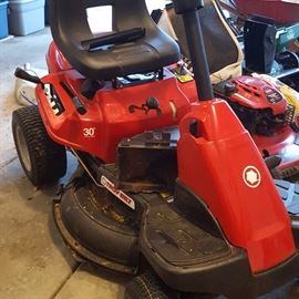 10.5 HP Troy-Built Mower. Great condition