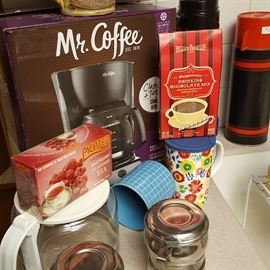 LOTS of kitchen ware and small appliances