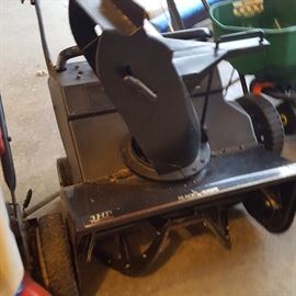 Black Hawk 3HP Snow Blower, used once