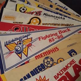 Wichita Wings + complete league pennents