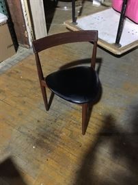 Set of four Hans Olsen chairs.